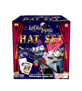 21055   WOW 150 Tricks Magic Hat Set